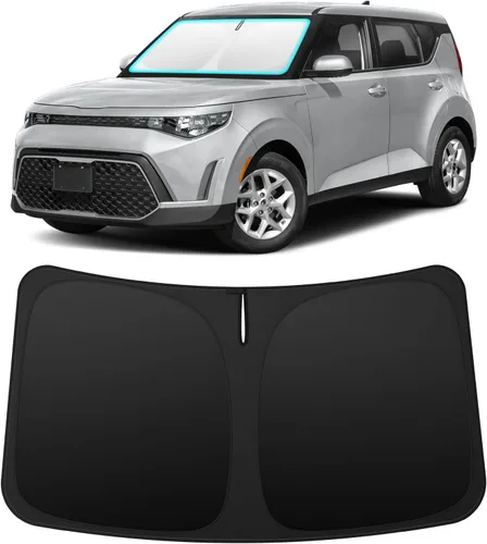 Vista 222 de INSAUTO Accesorios para parasol de parabrisas de ajuste personalizado para Acura RDX 2019-2026, parasol plegable para ventana delantera, reflector