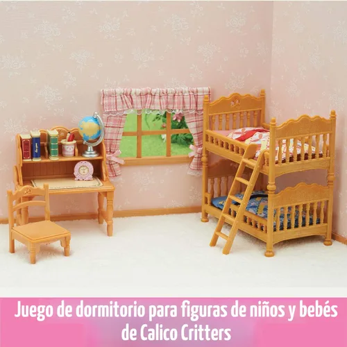 Vista 3 de Calico Critters Set de habitación infantil, papel, multicolor