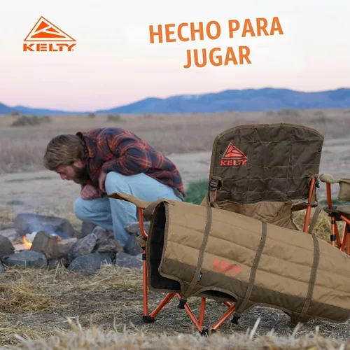 Vista 7 de Kelty, Silla baja, cuerda elástica/Beluga, talla única