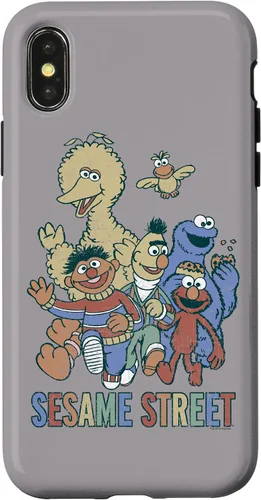 Vista 5 de Carcasa colorida para iPhone 13 Pro Sesame Street