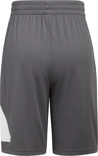 Vista 2 de adidas Pantalones cortos de rendimiento con cintura elástica Aeroready para niño, gris (Grey Five)