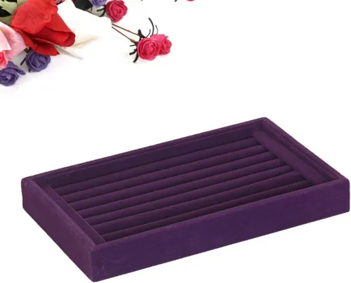 Vista 9 de Shlutesoy - Organizador de anillos, color morado, Azul, 1