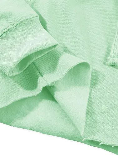 Vista 5 de Hat and Beyond Sudadera corta con capucha para mujer, de forro polar, talla S-2XL