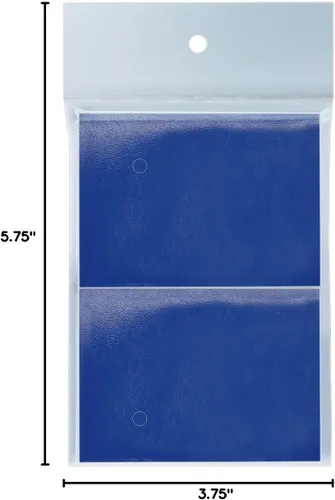 Vista 6 de Ultra PRO - Protector de cubierta de fundas de tarjetas estándar azul PRO-Gloss de 200 unidades, protege y almacena tarjetas coleccionables
