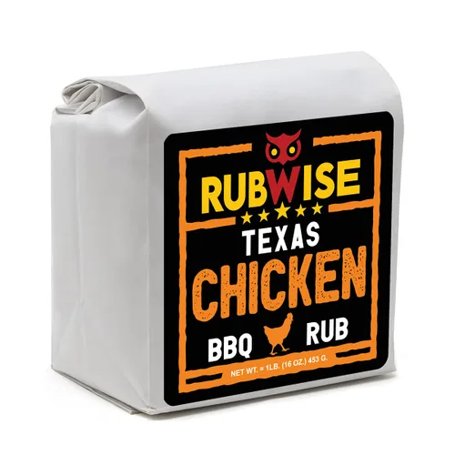 Vista 7 de Set de condimento RubWise BBQ para pecho de barbacoa (3 bolsas de 1 lb) - Paquete de variedad de especias y condimentos para barbacoa Especias