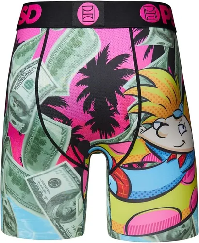 Vista 4 de PSD Men's Hey Arnold Boxer Briefs - Breathable and Supportive Men's Underwear with Moisture-Wicking Fabric