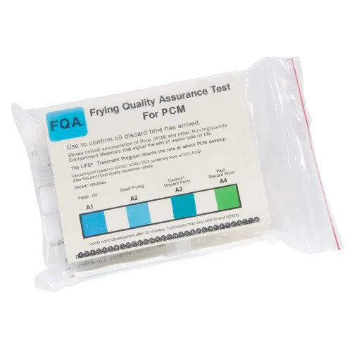 Vista 2 de MirOil Kit de prueba de aceite de freír para material contaminante polar, paquete de 12 pruebas, kit de prueba de aceite de freidora de 3 minutos