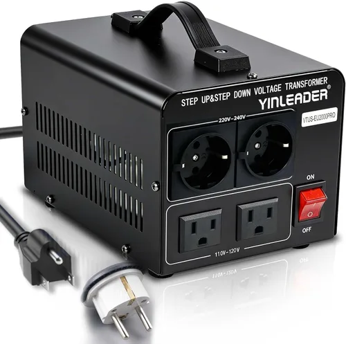 Vista 10 de Transformador de voltaje de 300 W, 110 V a 220 V