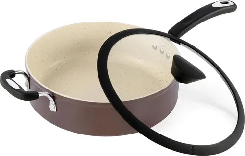 Vista 17 de La cacerola de piedra todo en uno y olla de cocina de Ozeri – 100% APEO, GenX, PFBS, PFOS, PFOA, NMP y revestimiento de fabricación alemana sin NEP