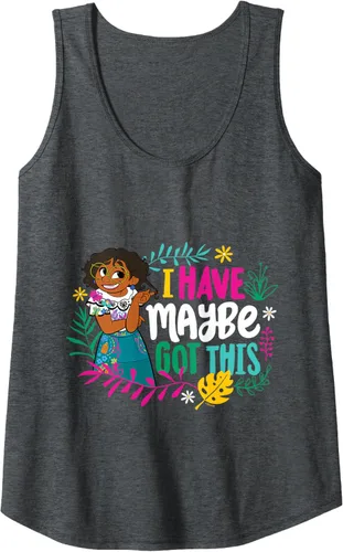 Vista 4 de Disney Encanto Maribel I have maybe got this Camiseta sin mangas, Azul / Patchwork, S