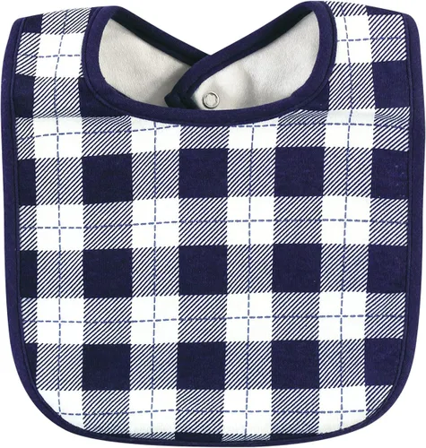 Vista 277 de Hudson Baby Conjunto de babero y calcetines unisex de algodón para bebé