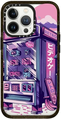 Vista 309 de CASETiFY Funda Impact para iPhone 13 [Protección contra caídas de grado militar 4X de 8.2 pies/Compatible con Magsafe] - #1 Mom - Transparente