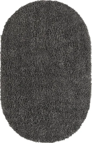 Vista 187 de Unique Loom Colección Davos Shag - Alfombra Lino