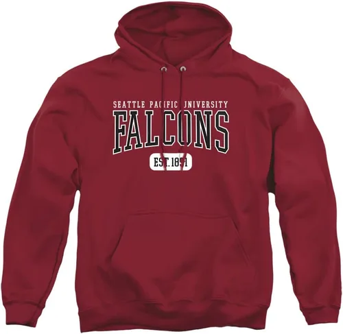 Vista 446 de LOGOVISION Colección de sudaderas con capucha unisex con diseño oficial de Collegiate Est. Date para hombres y mujeres