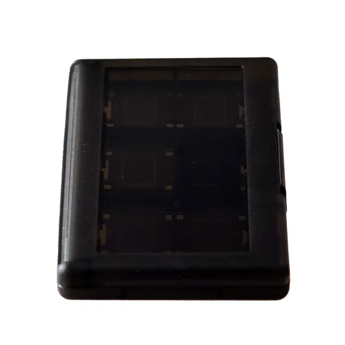 Vista 4 de Mcbazel 12 in 1 Game Card Storage Protector Case Box for Nintendo Switch Black