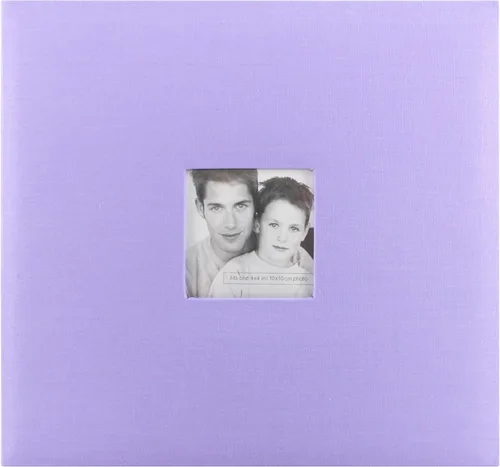 Vista 34 de Álbum MCS de tela, con foto en la tapa, de 12 x 12 pulgadas Azul
