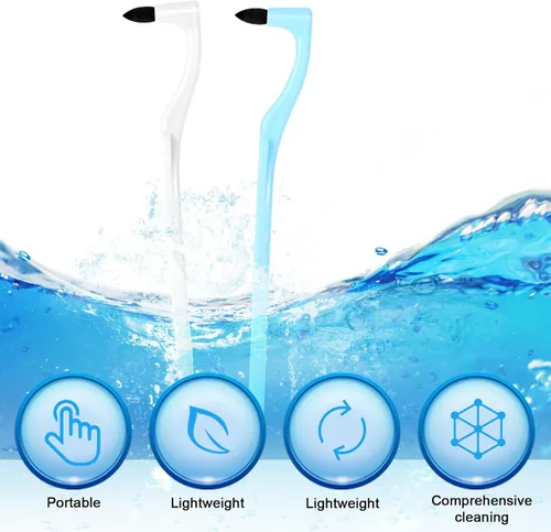 Vista 4 de Gjinxi Borrador de manchas de dientes, eliminadores de manchas dentales, raspador de dientes, rascador de placa dental, borradores de sarro, pulidor