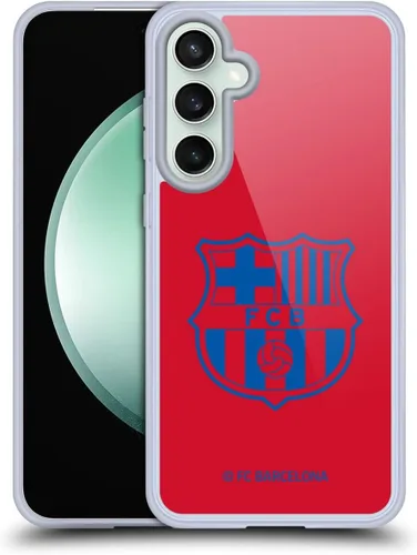 Vista 64 de Head Case Designs Funda de gel con licencia oficial del FC Barcelona Barca Crest Patterns [protección de grado militar] compatible con Google Pixel 3