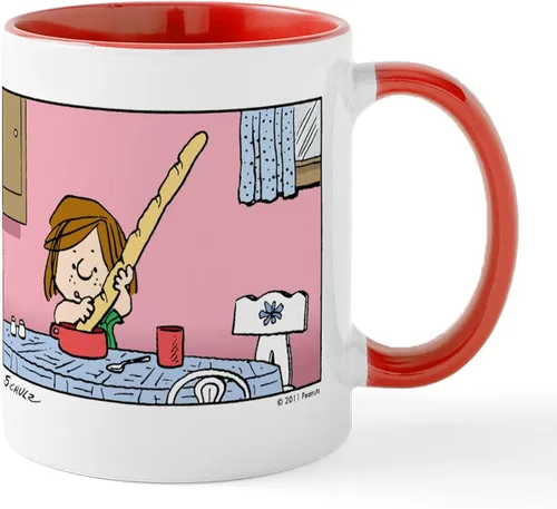 Vista 8 de CafePress Taza de café de cerámica Pain Au Chocolat de 11 oz (11.0 fl oz)