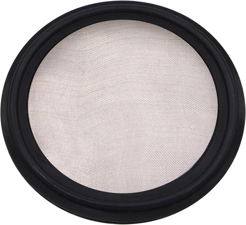 Vista 19 de DERNORD Junta sanitaria FKM de 2" con pantalla de acero inoxidable - Abrazadera triple trébol (paquete de 1) (6 mallas)