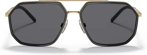 Vista 4 de Dolce & Gabbana DG2285-0281 Gafas de Sol DoradoNegro wPOLAR GRIS 2.362 in, DoradoNegro