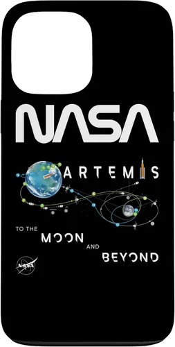 Vista 24 de NASA Artemis Mission Exploration Insignia Worm Logo Case for iPhone 17