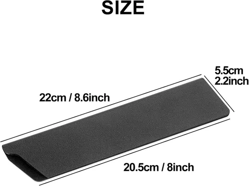 Vista 6 de Protector de cuchillos de chef de 8 x 2 pulgadas, juego de 2 fundas universales impermeables para cuchillos de cocina, fundas protectoras