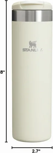 Vista 6 de [Usado] Botella Stanley AeroLight Transit 20 oz con tapa de bebida con cierre a prueba de fugas, botella de agua o taza de café de viaje ligera