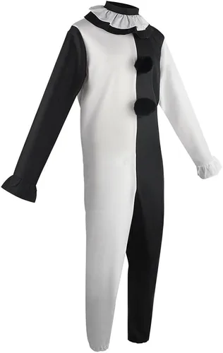 Vista 8 de Yakisle Disfraz de payaso Art the Clown Cosplay Halloween traje completo