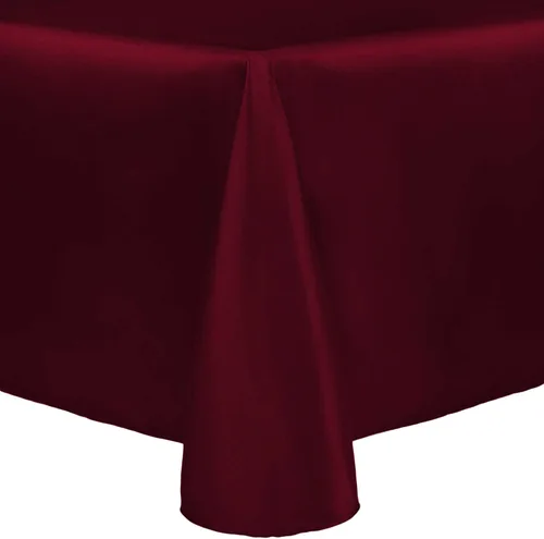 Vista 42 de Ultimate Textile Majestic - Mantel ovalado reversible Shantung Satin (60 x 144 pulgadas), color amarillo claro