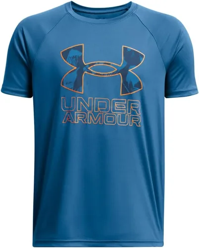 Vista 38 de Under Armour Camiseta de manga corta Tech Hybrid con estampado para niños