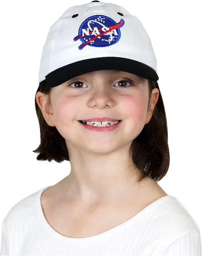 Vista 4 de Aeromax Gorra de astronauta de la NASA Jr. ajustable, tamaño juvenil
