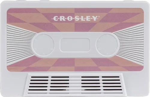 Vista 18 de Altavoz portátil inalámbrico Bluetooth de cinta de casete Crosley CR3045BK-CS, diseño clásico en negro