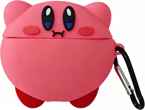 Vista 9 de Compatible con Beats Studio Buds, funda protectora de cuerpo completo de dibujos animados 3D con llavero, funda protectora de auriculares de PVC