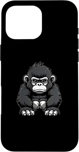 Vista 19 de Funda para iPhone 16 Cute Monkey for Kids for a Kid