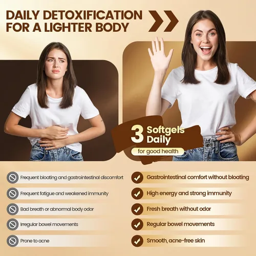 Vista 7 de Limpieza 18 en 1 de ajenjo de nogal negro para humanos, suministro para 80 días, porción de 6600 mg, limpieza intestinal rápida y salud digestiva