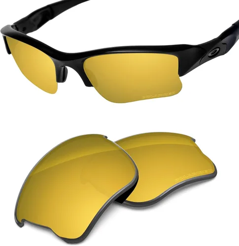 Vista 2 de Performance Replacement Lenses Compatible with Oakley Flak Jacket XLJ Polarized Etched