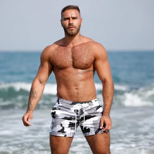 Vista 2 de Taddlee Bañadores para hombre Swim Surf Short Board Boxer Shorts Camo Beachwear