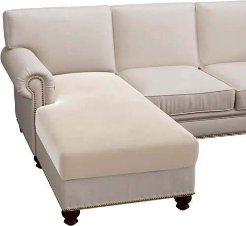 Vista 52 de H.VERSAILTEX Fundas de cojín de vellón para sofá, fundas elásticas para sillas de sala de estar, fundas de sofá modular, tela cómoda y duradera