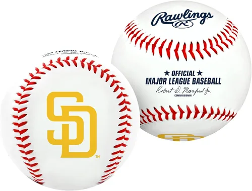 Vista 13 de Rawlings Béisbol oficial de la MLB 2026 con logo del equipo Todos los 30 equipos de la MLB disponibles