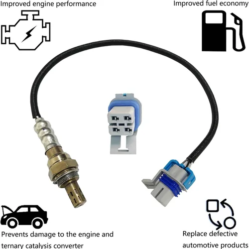 Vista 4 de Dropwater Reemplazo del sensor de oxígeno O2 trasero aguas abajo para Pontiac 2007 2006 2005 G6 3.5L 3.6L 3.9L, reemplaza # 234-4651 213-1571 OS2217