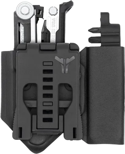 Vista 5 de Clip & Carry Kydex Funda multiherramienta para Gerber Center-Drive con soporte de sidecar opcional ~ Fabricado en Estados Unidos