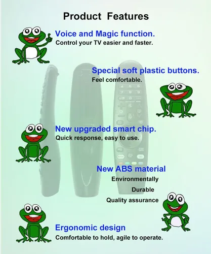 Vista 3 de Control remoto mágico por voz universal para LG C9 B9 W8 E8 SM86 SM95 UM71 UM80 SK8000 SK9500 UK6500 UK7700 NANO81 CX GX PUA Series Smart TV MR19BA