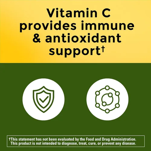 Vista 3 de Nature Made Suplemento de arándano de 500 mg con vitamina C para apoyo inmunológico y antioxidante, mezcla de arándanos para la salud del tracto