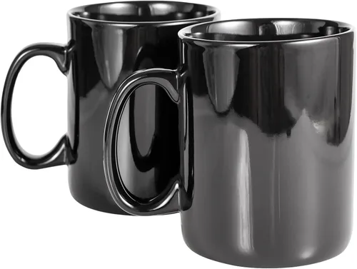 Vista 8 de BYCNZB Juego de 2 tazas de café de cerámica súper grandes de 30 onzas (cobalto)
