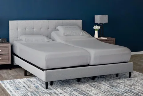 Vista 20 de Cottingon Juego de 5 sábanas divididas tamaño King para camas ajustables, juegos de ropa de cama 100% microfibra cepillada para camas de número
