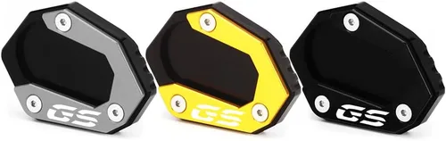Vista 6 de Para BMW F850GS Adventure F750GS 2018-2023 accesorios de motocicleta CNC aluminio Kickstand Pad F 850GS 750GS 850 750 GS ADV F850GSA Pie lateral