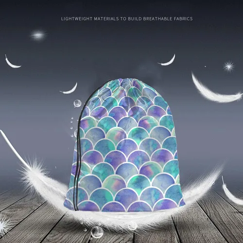 Vista 2 de Beabes Skulls - Mochila con cordón, Multi-a128