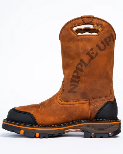 Vista 6 de Cody James Hombres Hombres 11" Decimator Western Work Boot Nano - Dbp-3-B
