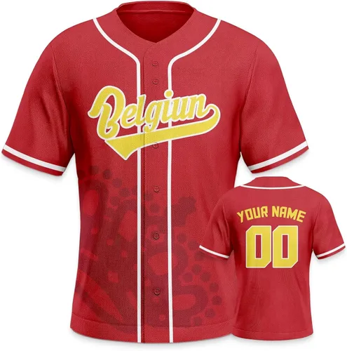 Vista 9 de Custom 2026 World Baseball Jersey Sports Shirt for Fans Men Youth Women Gifts Personalize Your Name Number S-6XL